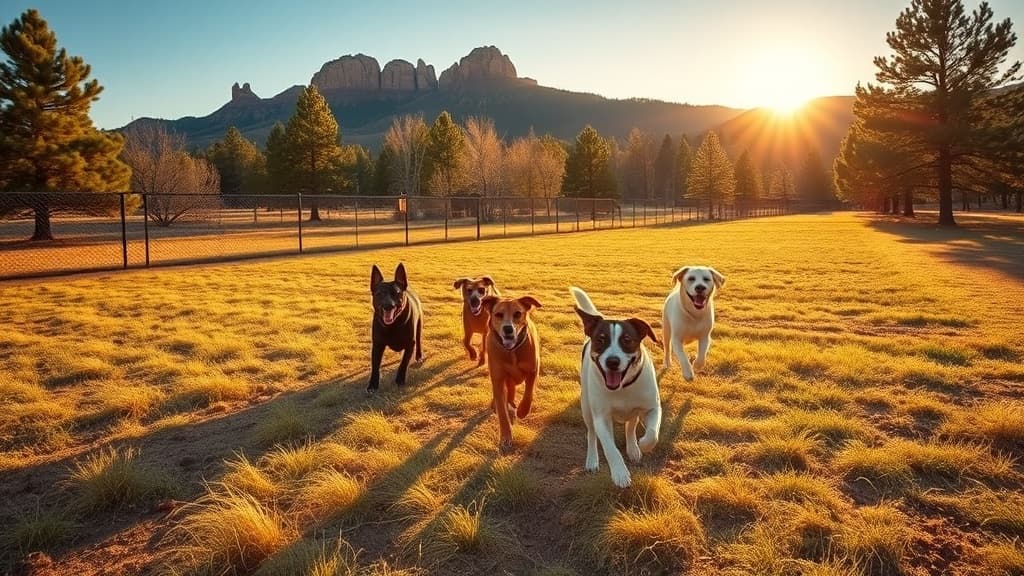 Dog Park dog park in Flagstaff, AZ