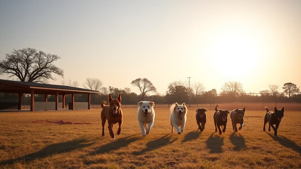 Frisky Biscuit Dog Park dog park in Conroe, TX