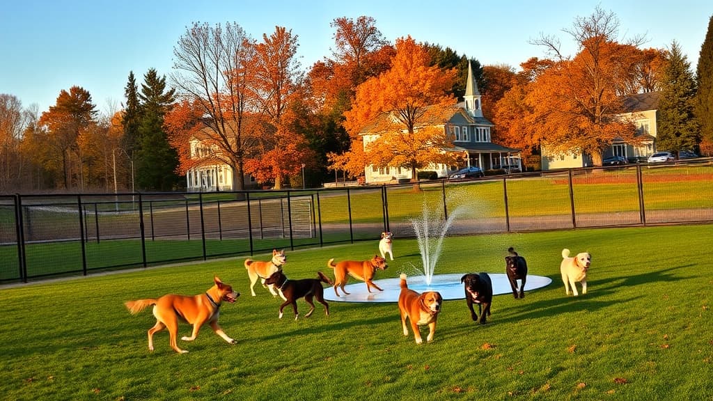 South Windsor Bark Park dog park in South Windsor, CT