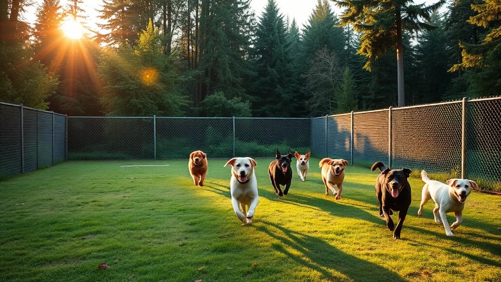 Riverside Drive Dog Park dog park in McMinnville, OR