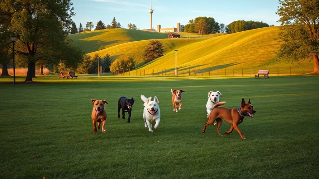 Token Creek County Park Dog Park dog park in Madison, WI