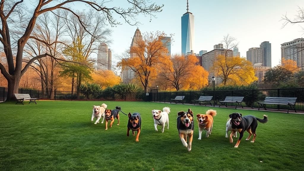 Dog Run dog park in New York, NY