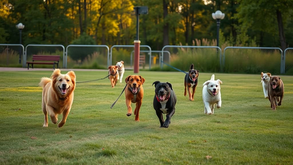 Dog Park dog park in Ovid Township, MI