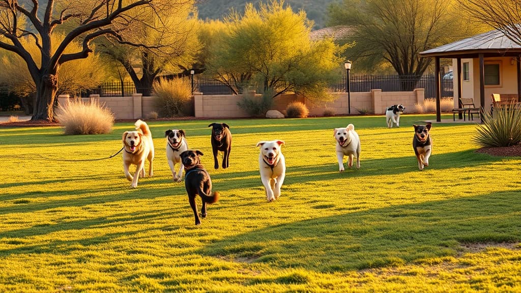 SKP Saguaro Members and Guests Dog Run dog park in Benson, AZ