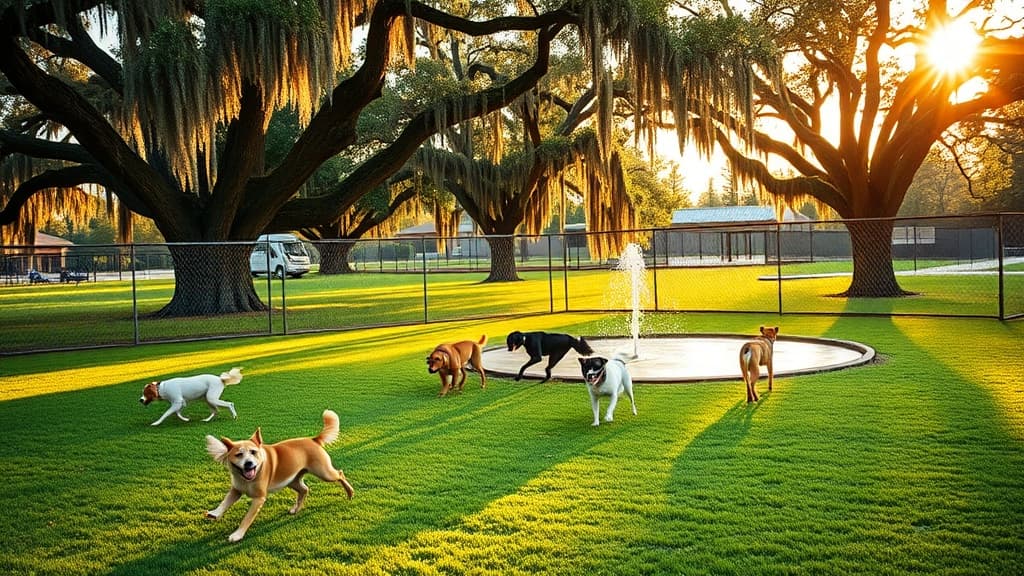 Barks N Brews dog park in Macon, GA