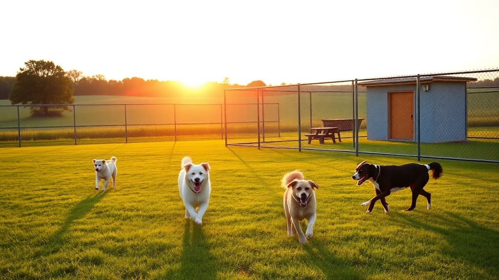 Woodland Dog Park dog park in Portage, IN
