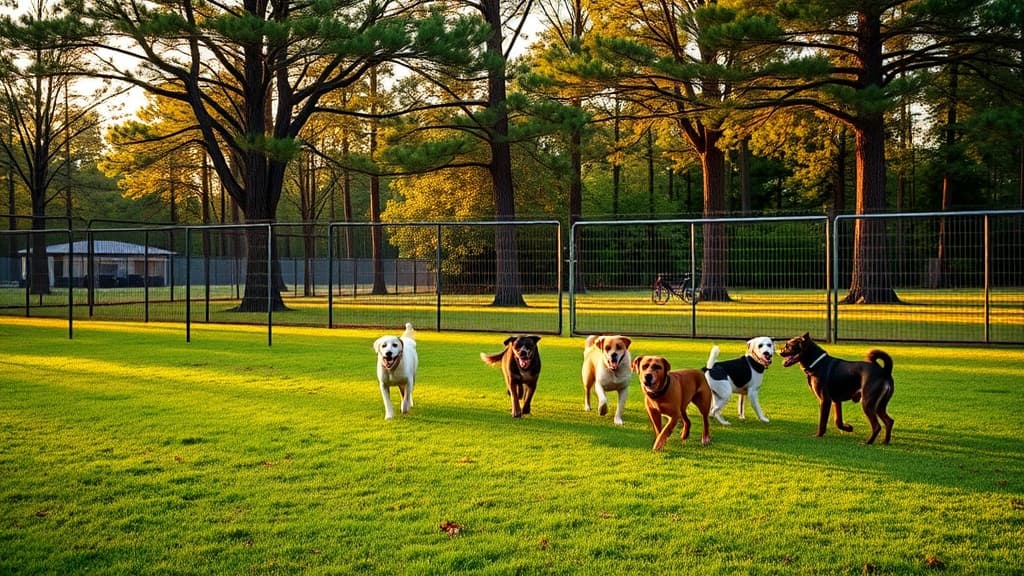 Love's Travel Stop dog park in Prichard, AL