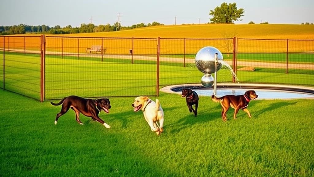 Margaret H. Prickett Marina Park dog park in Mishawaka, IN