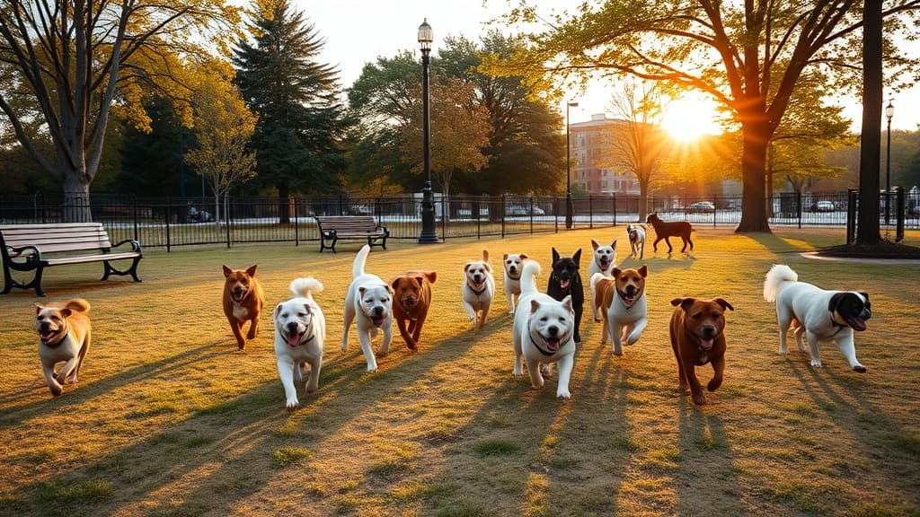Dog Park dog park in North Brunswick Township, NJ