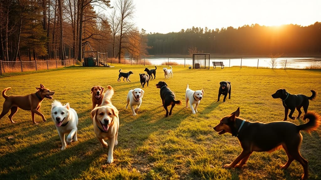 Dog Park dog park in Lauderdale, MN