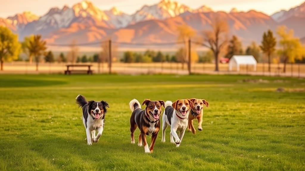 Buffalo Bill State Park dog park in Cody, WY