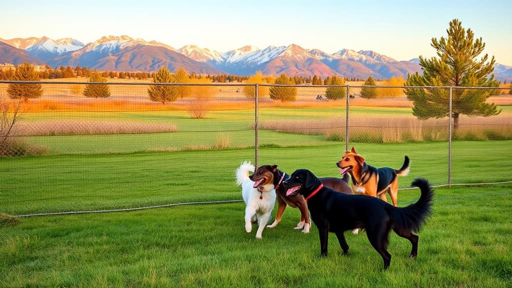 Greenland Dog Park dog park in Larkspur, CO