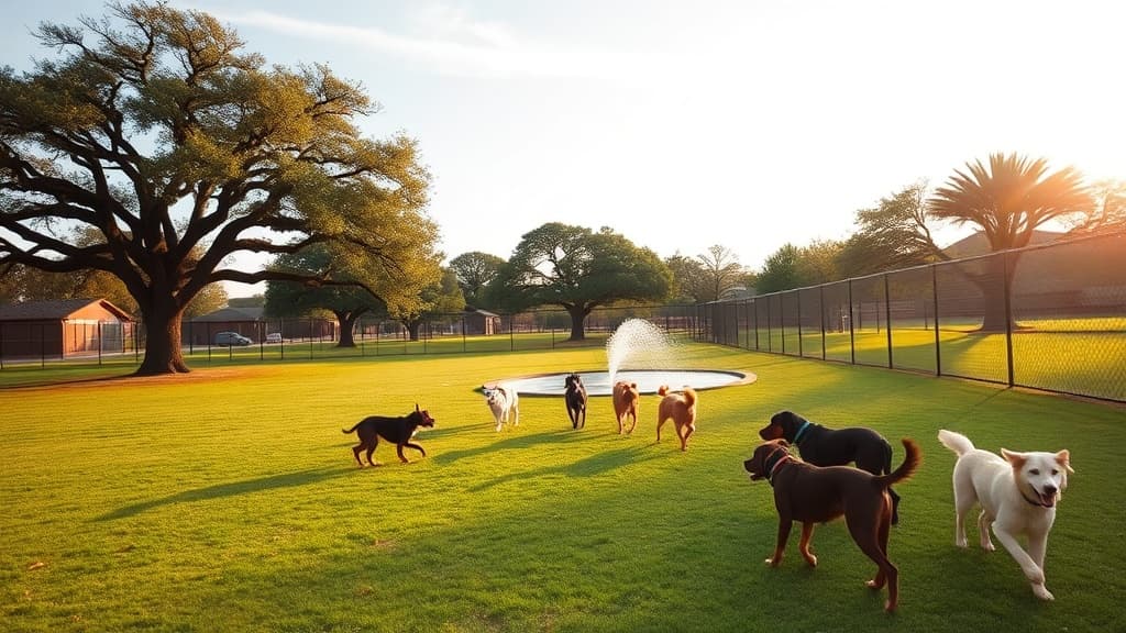 Jack Carter Dog Park dog park in Plano, TX