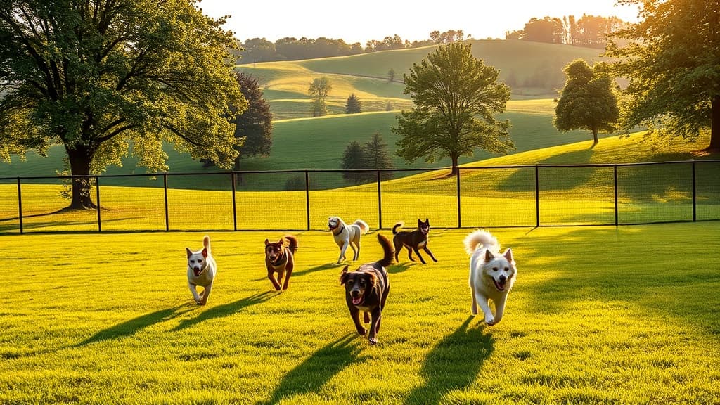 Peppy Paws Pooch Park dog park in Ashland, OH
