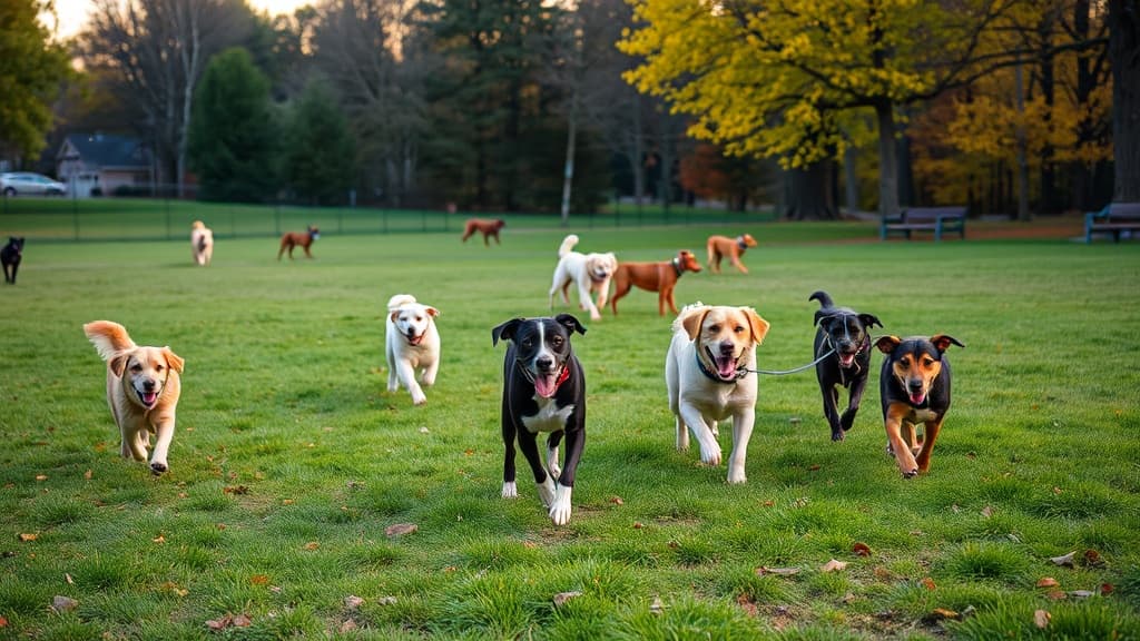 Dog Park dog park in Lawrence Township, NJ