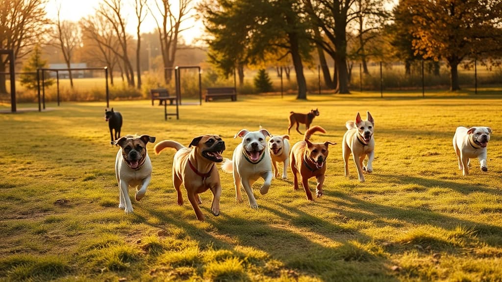 Dog Park dog park in Belvidere, IL