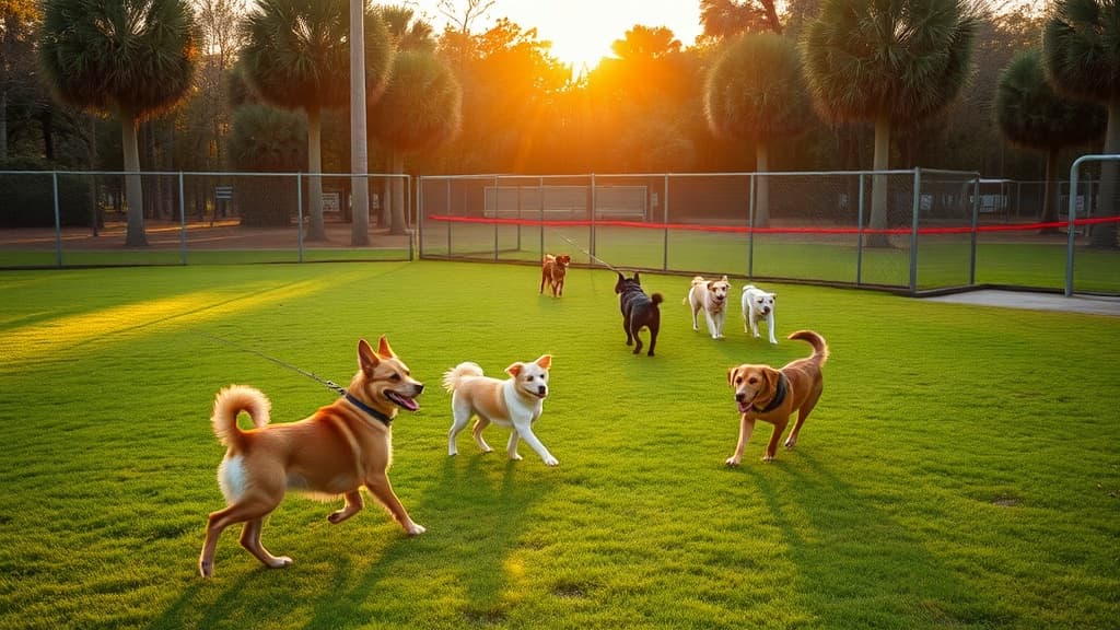 Love's Travel Stop Pageland dog park in Pageland, SC