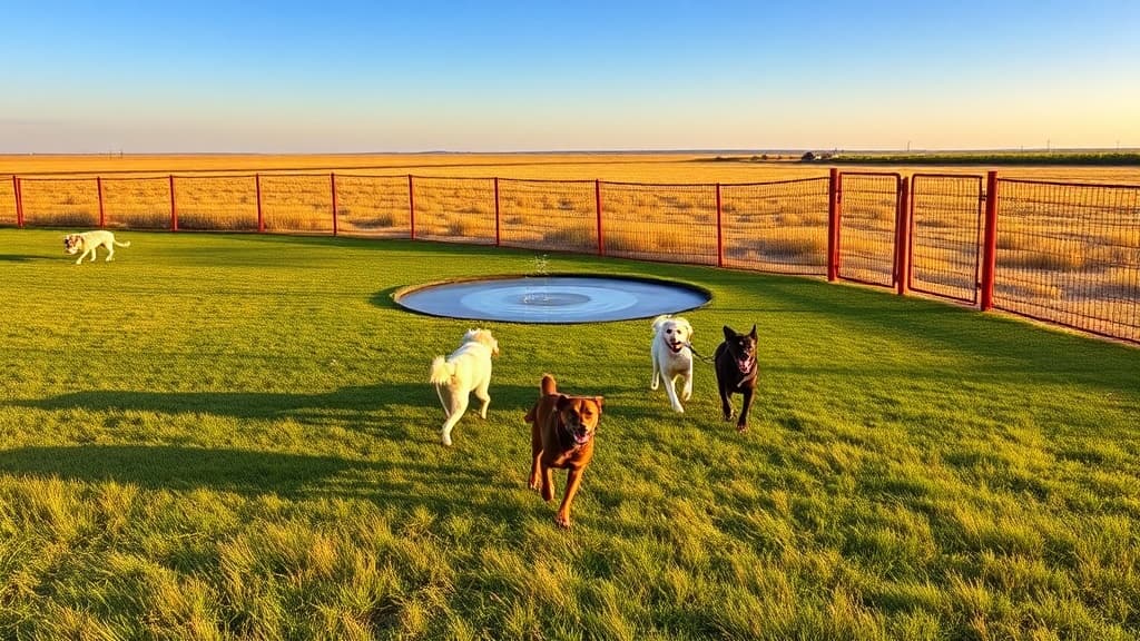 Barkley Park dog park in Salina, KS