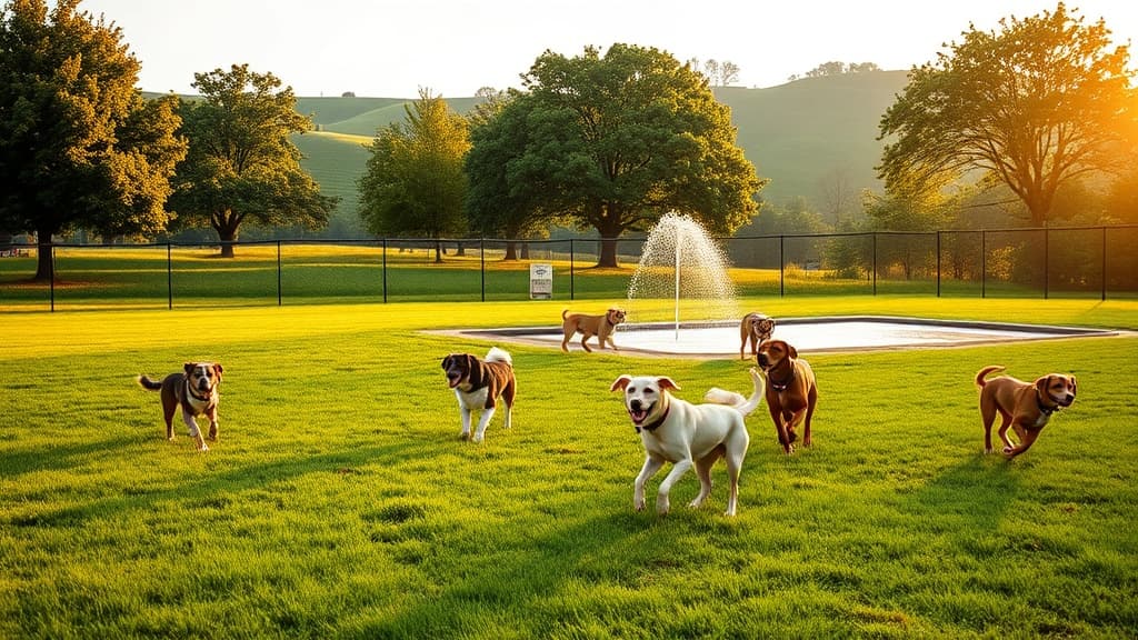 Akron Dog Park at Cascade Valley Park