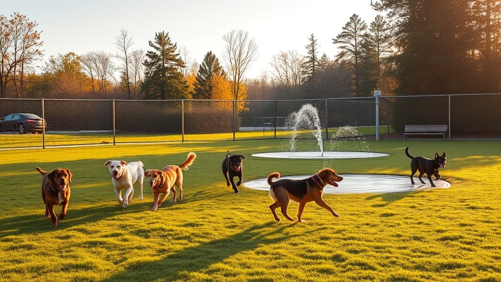 Bay County Central Bark Park dog park in Bay City, MI
