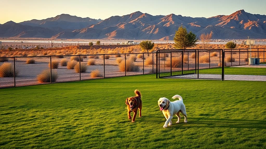 Dog Park at Cyan Park dog park in Reno, NV