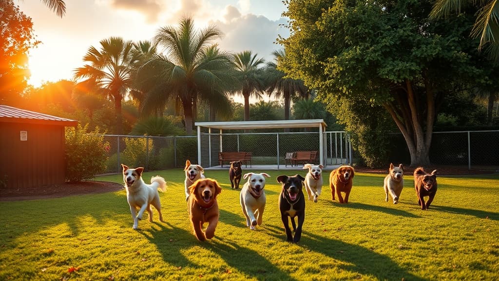 Barkland Dog Park dog park in Parkland, FL