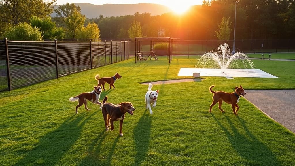 Halifax County Visitor Center Dog Run dog park in Roanoke Rapids, NC