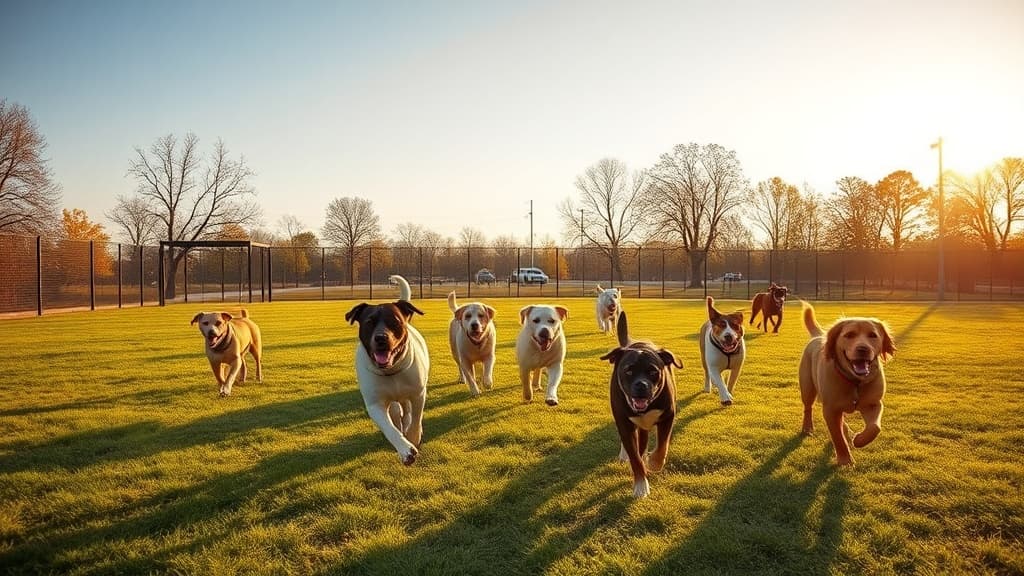 4 Paws Dog Park dog park in Roselle, IL
