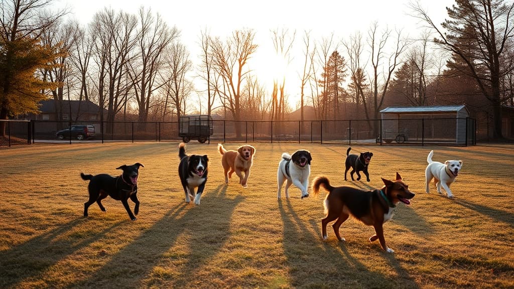 Dog Park dog park in Schoolcraft Township, MI