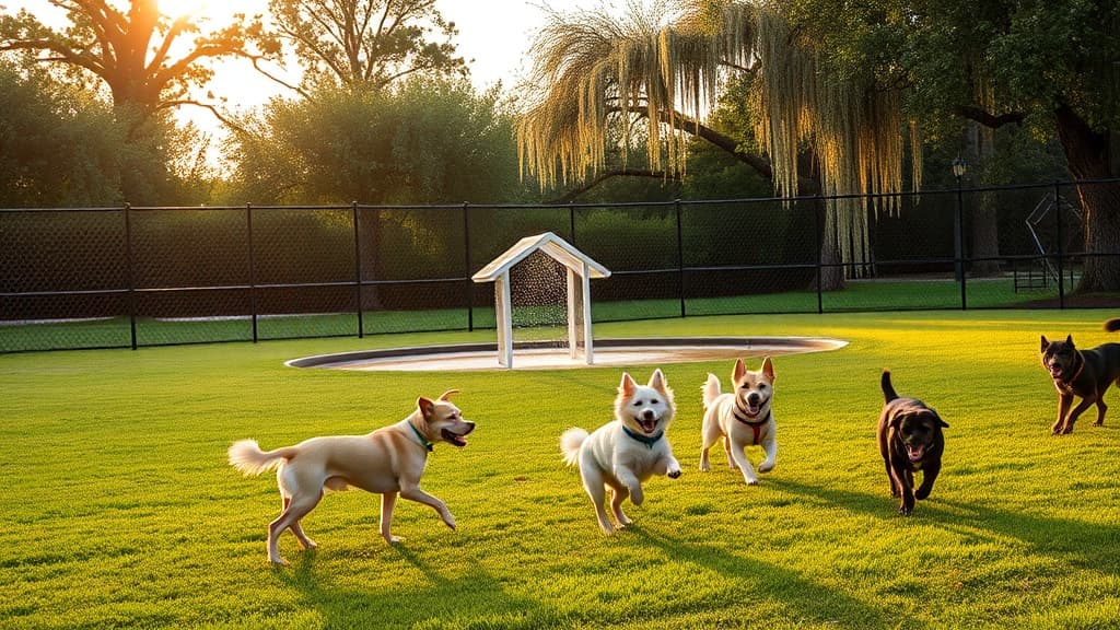 Dog Park at Bonnabel Boat Launch dog park in Metairie, LA