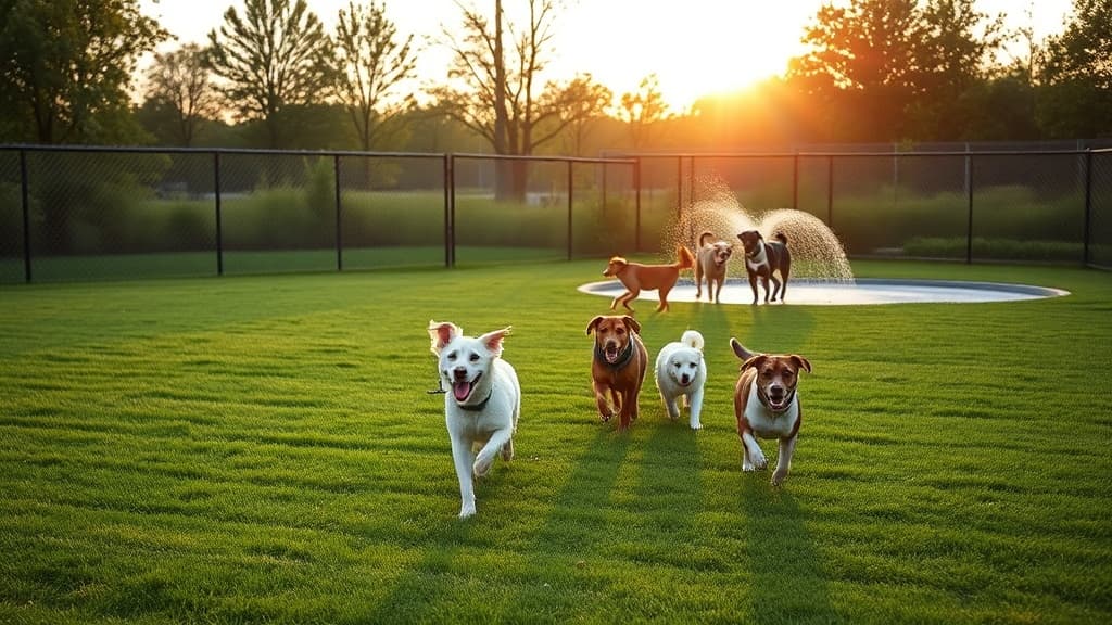 Dog Park at Wheaton Regional Park dog park in Wheaton, MD