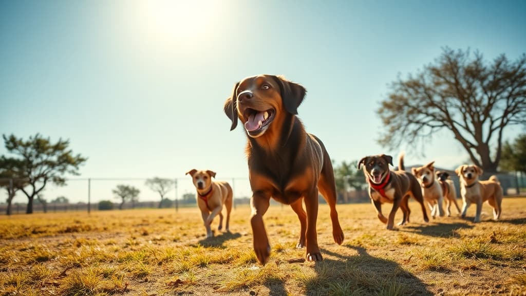 Dog Park dog park in Northlake, TX