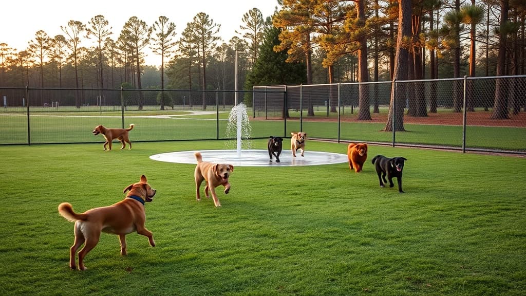 Sand Mountain Park and Amphitheater Dog Park dog park in Albertville, AL