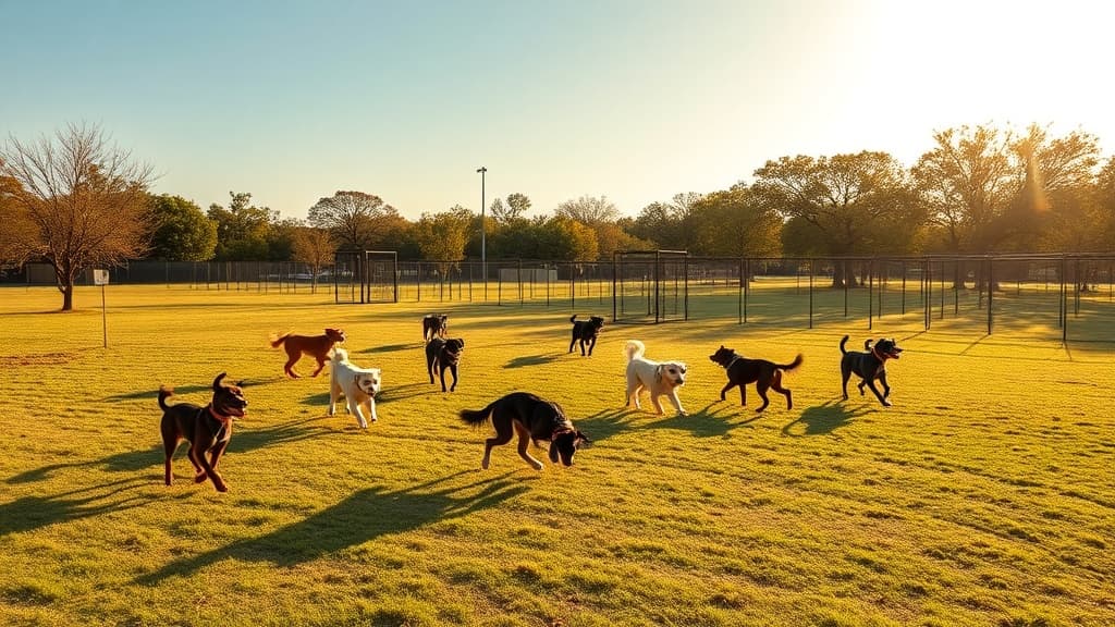 The Falls Dog Park dog park in Richardson, TX