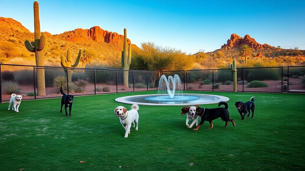 Dog Park at Ann Day Community Park dog park in Tucson, AZ
