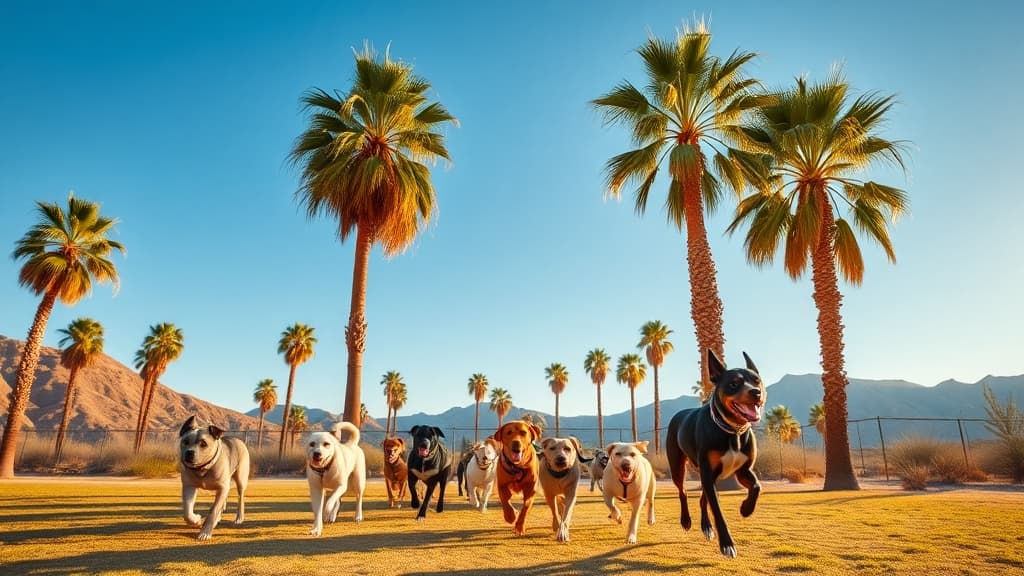 Ocotillo Dog Park dog park in Twentynine Palms, CA