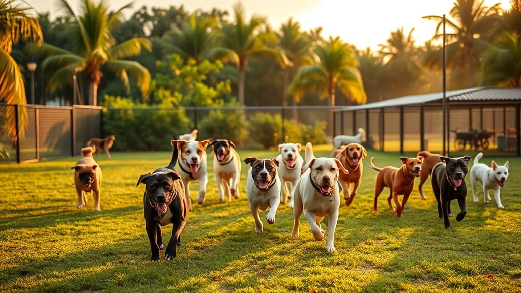 K-9 Corral (large) dog park in Estero, FL