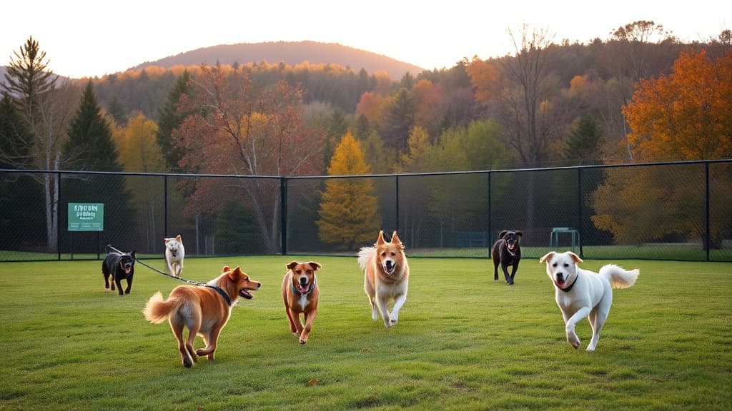 Salisbury Township Community Park dog park in Gap, PA