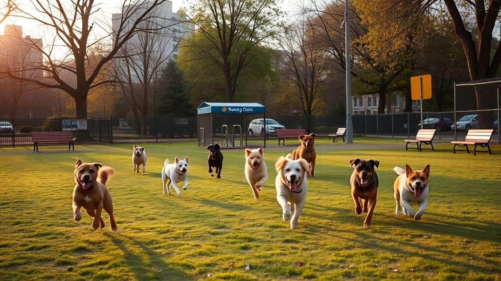 Kennedy Dells Dog Park dog park in New City, NY