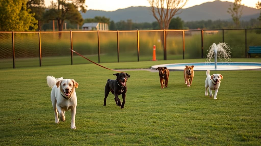 Canine Veterans Memorial Park dog park in Pine Knoll Shores, NC