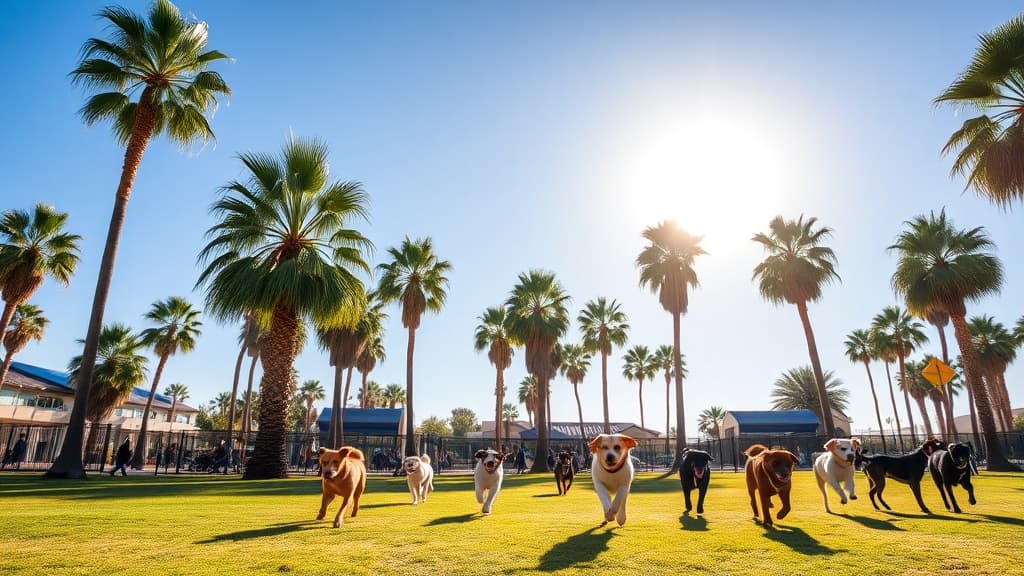 Demuth Dog Park dog park in Palm Springs, CA