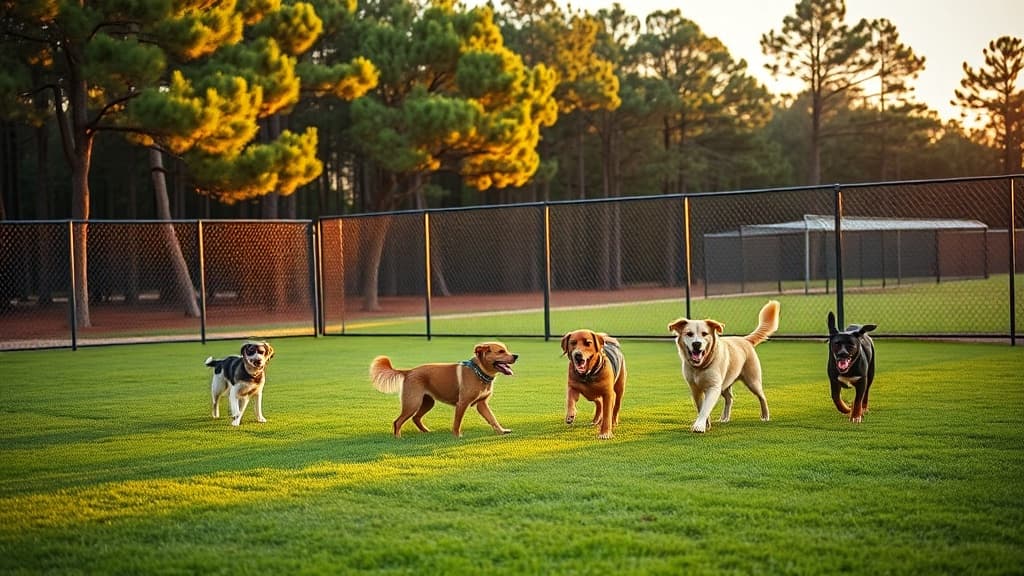 TA Travel Center dog park in Lincoln, AL