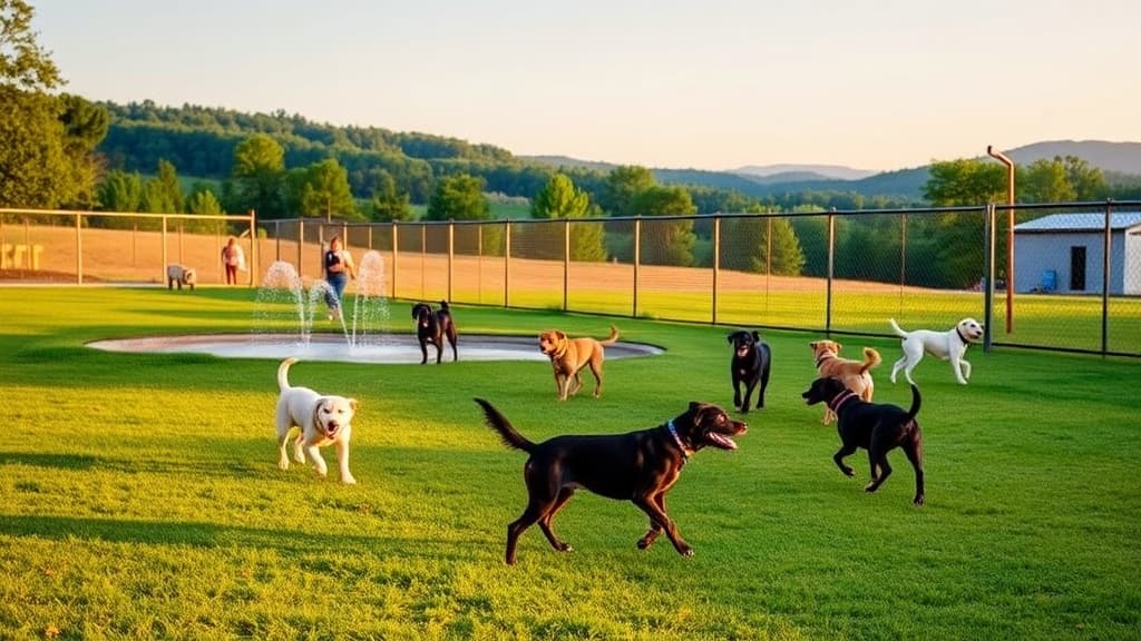 Hedgecock Park dog park in High Point, NC