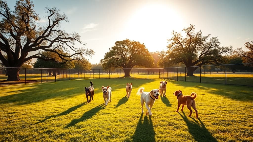 Alvin Dog Park at Bob Briscoe Park