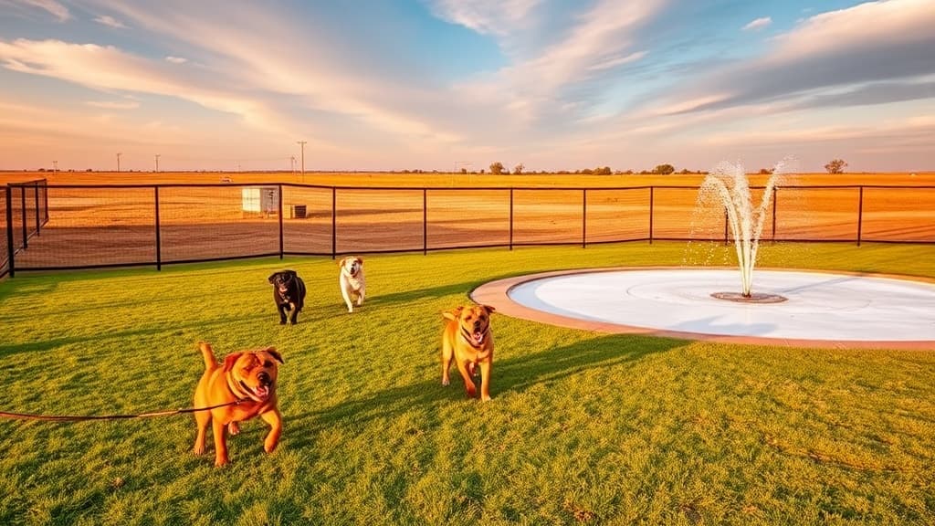Benjamin's Biscuit Acres dog park in Tulsa, OK
