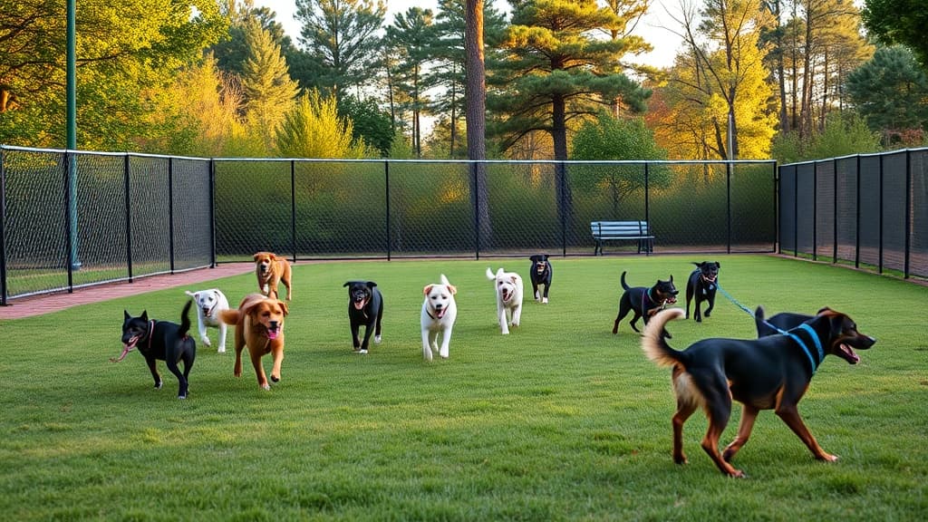 Dog Park at Southbend Park dog park in LaGrange, GA