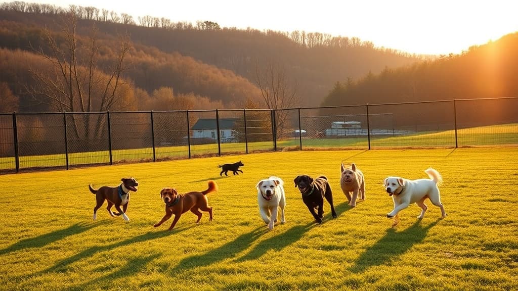 Stark Dog Park dog park in Shamokin Dam, PA