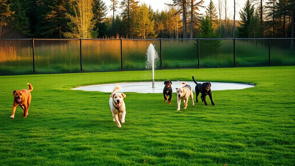 Wags West Dog Park dog park in Traverse City, MI