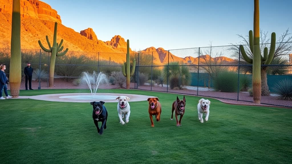 Tempe Sports Complex Dog Park dog park in Tempe, AZ