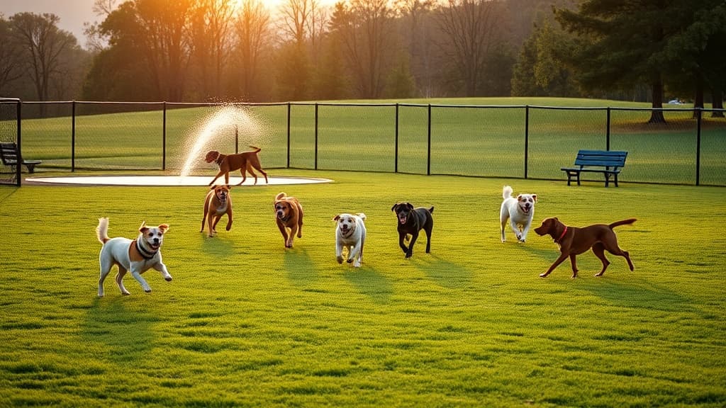 Duff's Dog Park dog park in Fredericksburg, VA